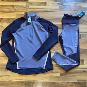 NWT Under Armour Cold Gear leggings/Jacket set